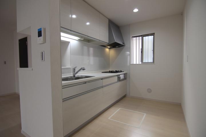 Kitchen. Building 2 user-friendly kitchen  3-burner stove installed! 