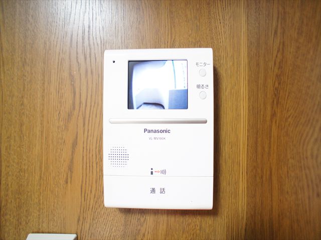 Security. Color TV monitor Hong