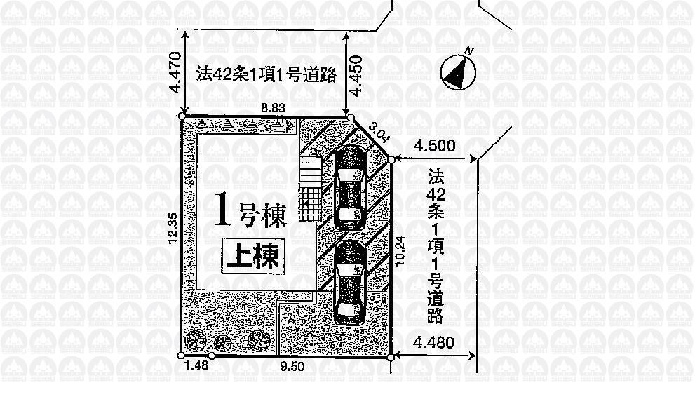 Compartment figure. 26,800,000 yen, 4LDK, Land area 133.61 sq m , Building area 93.96 sq m compartment view