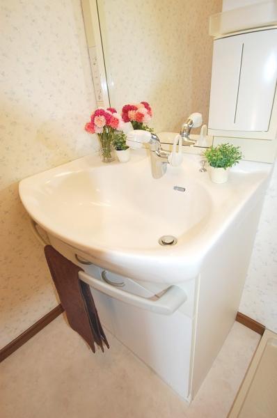 Wash basin, toilet.  ☆ Vanity with happy shower in a busy morning ☆