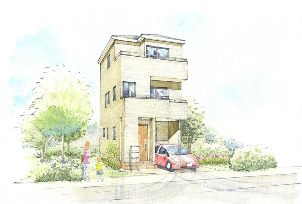 Rendering (appearance). (B-3 Building) Rendering