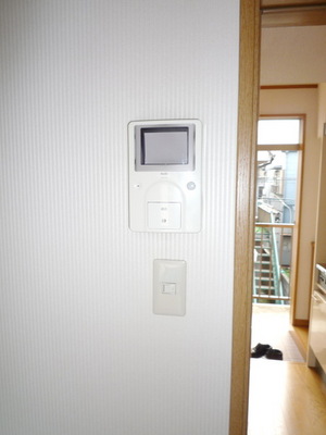 Security. Monitor with intercom