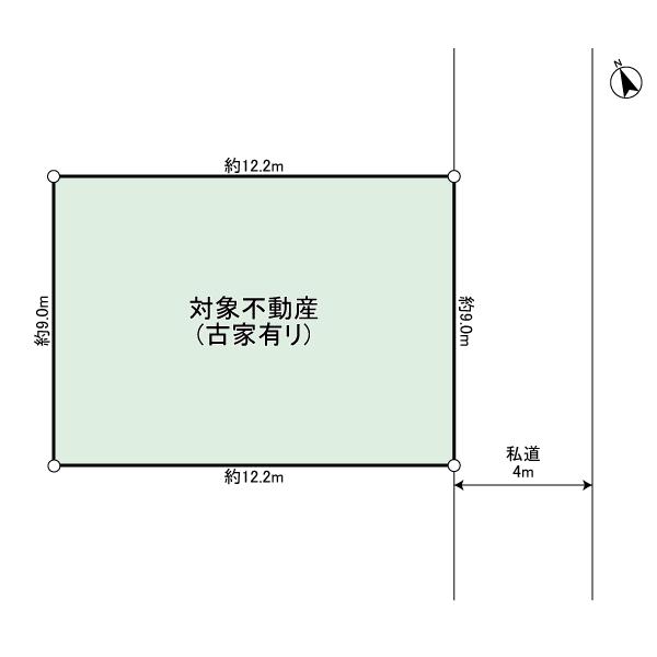 Compartment figure. Land price 24,800,000 yen, Land area 111.4 sq m land plots