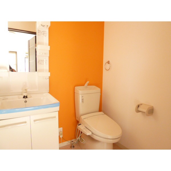 Toilet. Pretty is the color