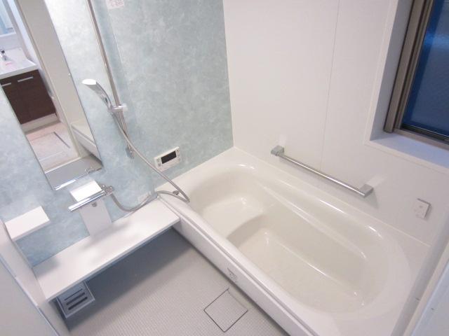 Bathroom. Example of construction