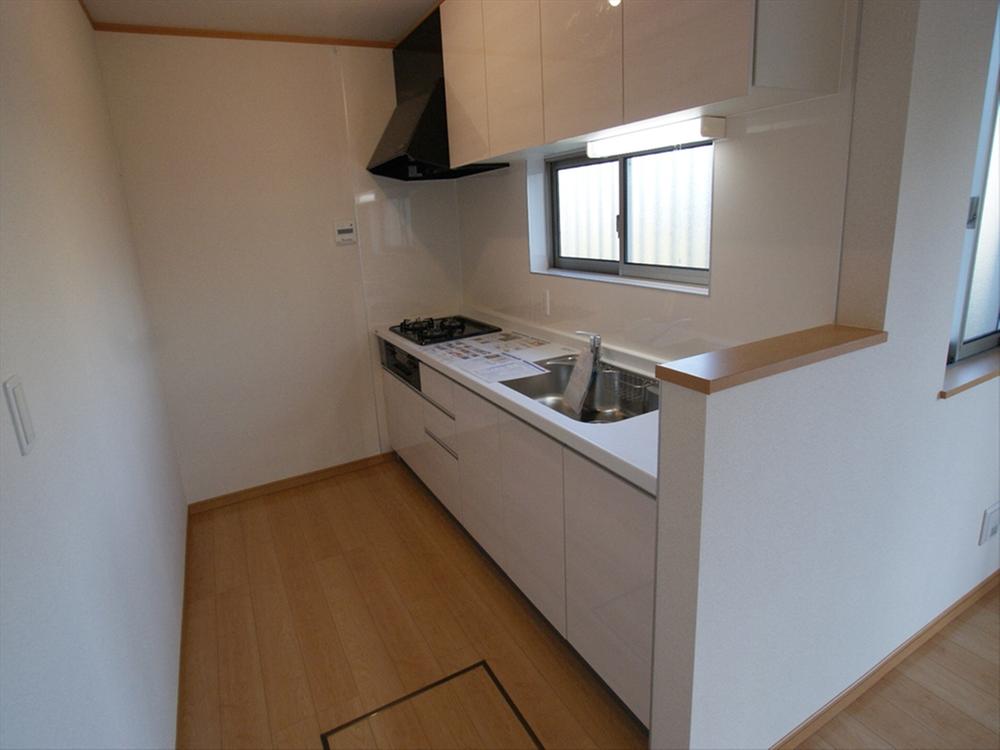 Kitchen. Storage cabinet with plenty of luxury kitchen