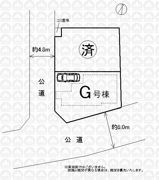 Compartment figure. 28.8 million yen, 4LDK, Land area 103.09 sq m , Building area 96.05 sq m
