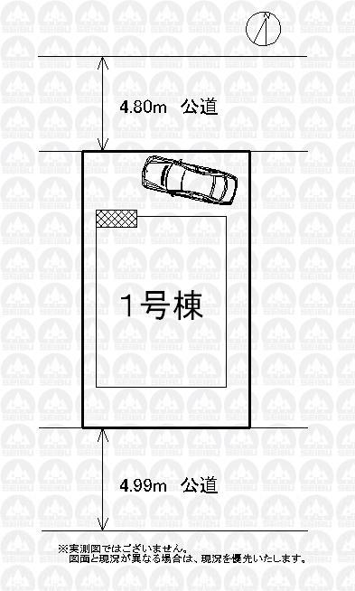 Compartment figure. 29,800,000 yen, 4LDK, Land area 105.57 sq m , Building area 95.58 sq m