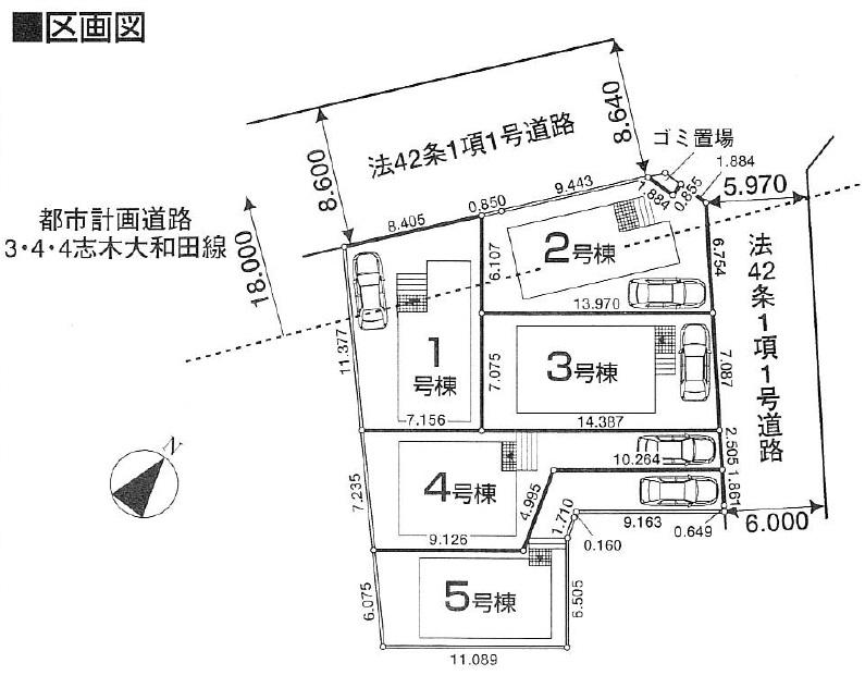 Compartment figure. 34,800,000 yen, 4LDK, Land area 100.32 sq m , Building area 91.93 sq m