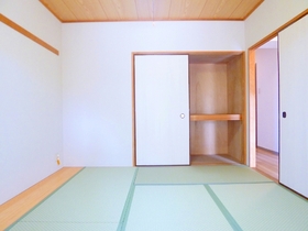 Living and room. It uses the interior tatami