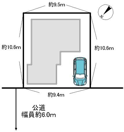 Compartment figure. 27,800,000 yen, 4LDK, Land area 100.1 sq m , Building area 87.76 sq m