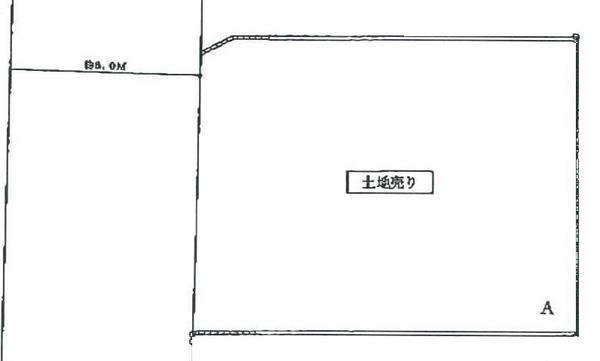 Compartment figure. Land price 27.5 million yen, Land area 109.79 sq m