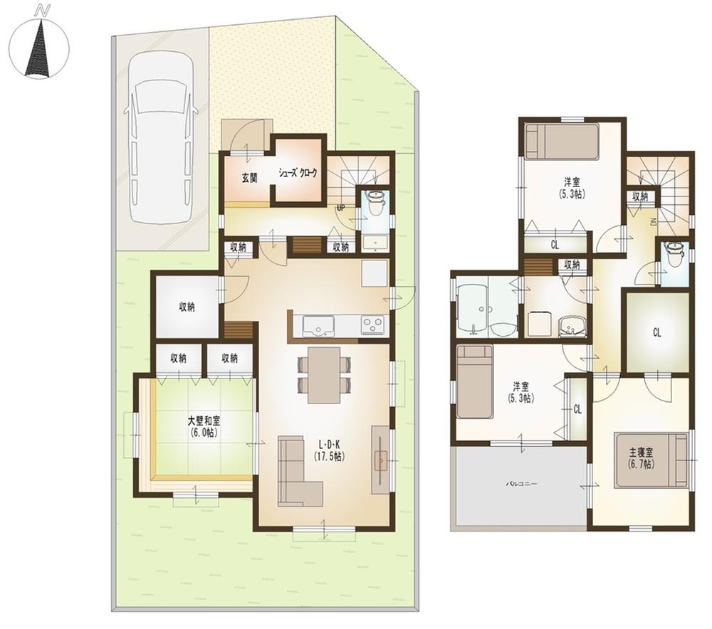 Building plan example (floor plan). Building plan example (1 Building) Building area 109.72 sq m