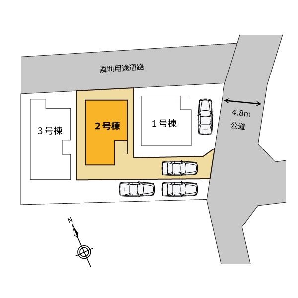 Compartment figure. 26,800,000 yen, 3LDK + S (storeroom), Land area 93.31 sq m , Building area 101.02 sq m