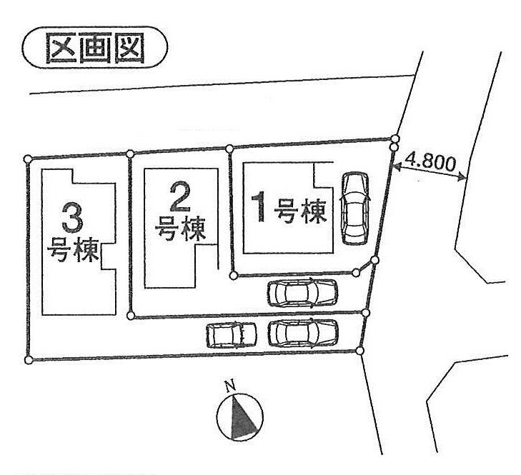 Compartment figure. 29,800,000 yen, 4LDK, Land area 80.02 sq m , Building area 103.5 sq m
