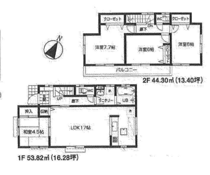 Floor plan. (13), Price 30,800,000 yen, 4LDK, Land area 115.09 sq m , Building area 98.12 sq m