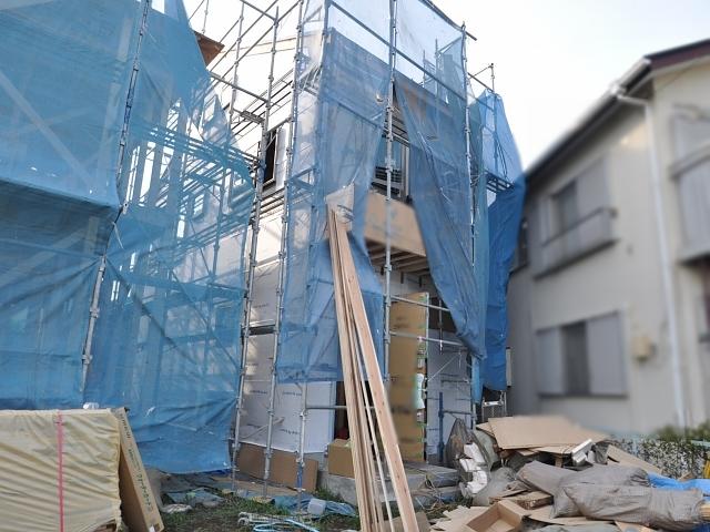 Local appearance photo. A Building Under construction