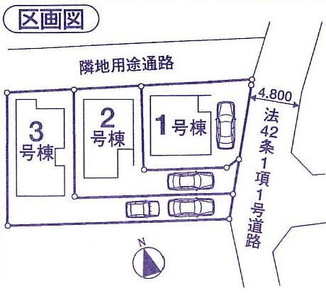 Compartment figure. 27,800,000 yen, 4LDK, Land area 121.75 sq m , Building area 100.19 sq m