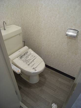 Toilet. Warm water washing toilet seat (equipment)