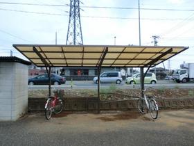 Other common areas. Bicycle parking lot with a roof (bicycle parking free)