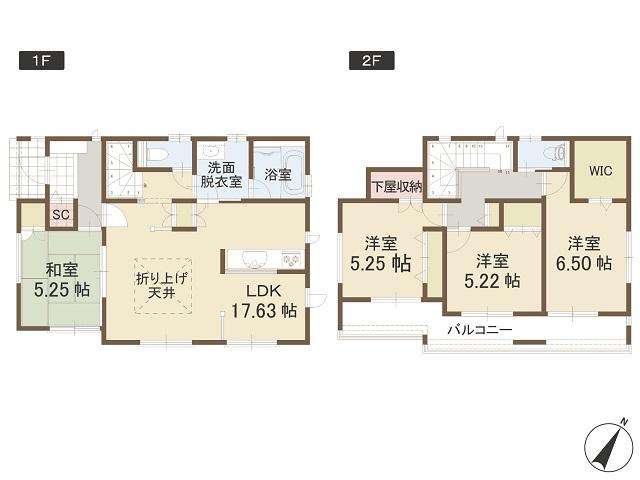 Floor plan. All 16 compartments, Land is 40 square meters or more of subdivision! 2 ・ 7 ・ 10 Building you can preview! 