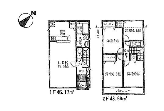 Floor plan. Okegawa Municipal Okegawa 912m to East Elementary School