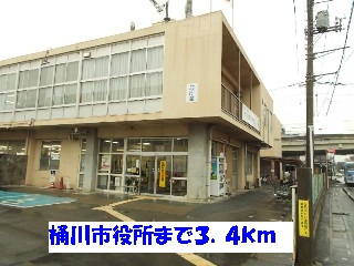 Government office. Okegawa 3400m up to City Hall (government office)