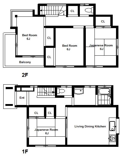 Floor plan. 35,800,000 yen, 4LDK, Land area 100.04 sq m , Building area 88.6 sq m