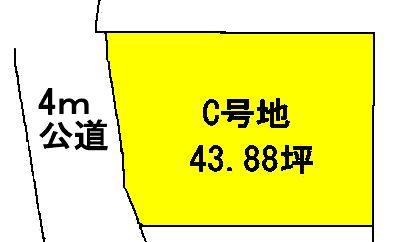 Compartment figure. Land price 19,800,000 yen, Land area 145.08 sq m