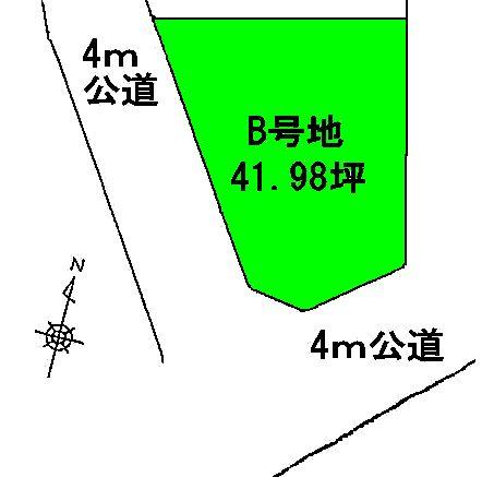 Compartment figure. Land price 21 million yen, Land area 138.8 sq m