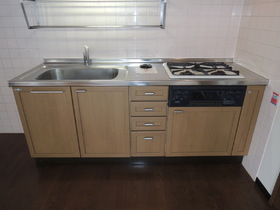 Kitchen. With system Kitchen