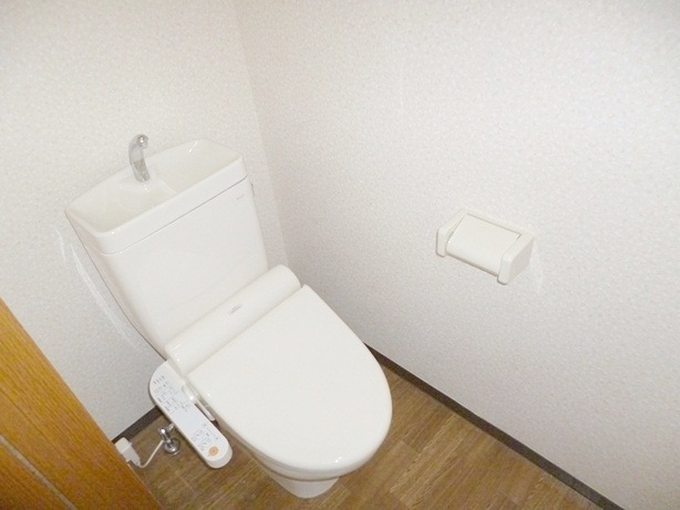 Toilet. of course ・  ・  ・ With Washlet! 