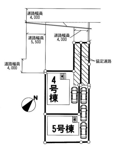 Compartment figure. 30,800,000 yen, 4LDK + S (storeroom), Land area 137.54 sq m , Building area 96.39 sq m
