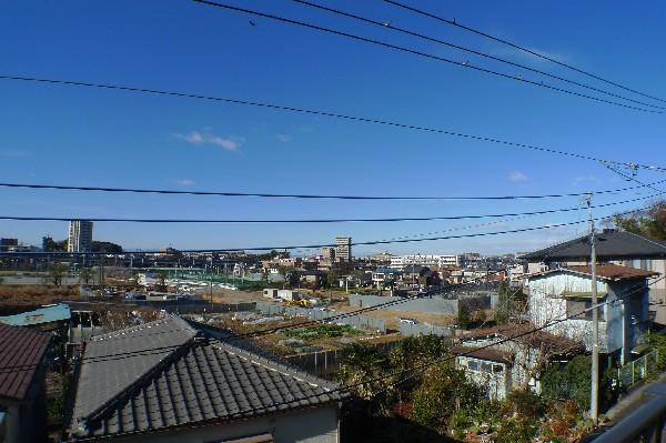 Local appearance photo.  View from the living room balcony. Scenic [Hill of house] It is [Station 10-minute walk] 