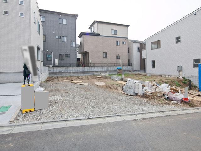 Local appearance photo.  ■ Spacious living 16 Pledge!  ■ Spacious balcony ■ The second floor is there a feeling of opening with a gradient ceiling!  ■ City gas ・ This sewage! 