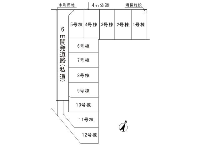 Compartment figure. 35,800,000 yen, 4LDK, Land area 102.77 sq m , Building area 101.85 sq m whole compartment view