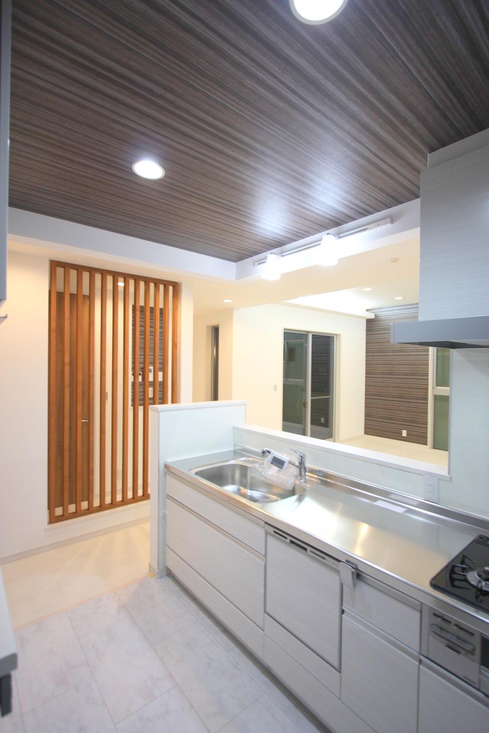 Kitchen. There is an accent also on the kitchen