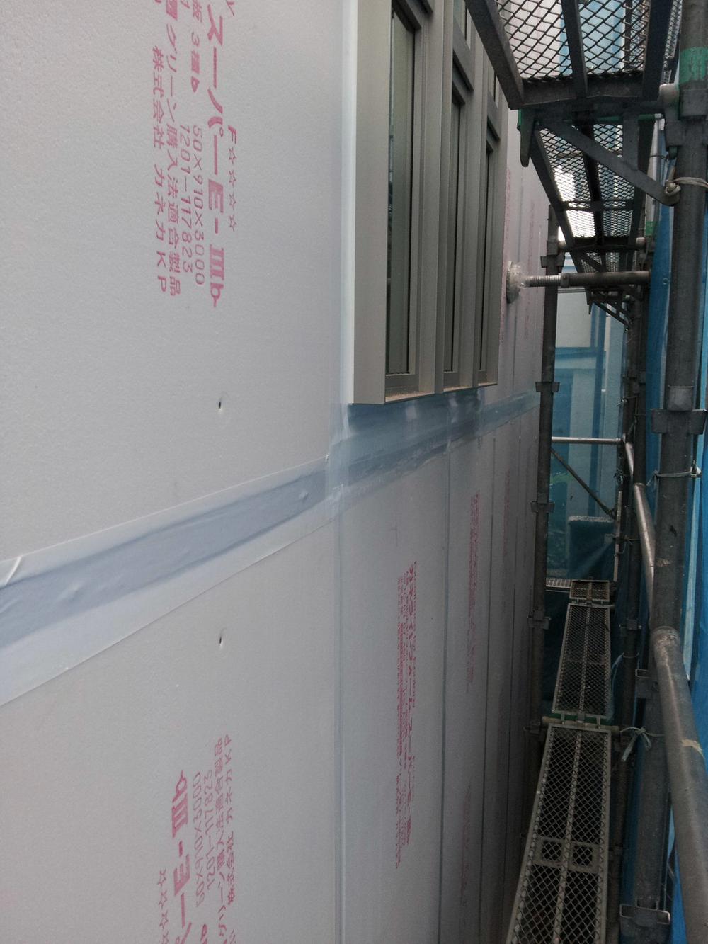Construction ・ Construction method ・ specification. Firmly applied by air-tight tape gap insulation