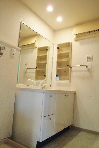 Wash basin, toilet. Washroom with a clean. It has been clean used