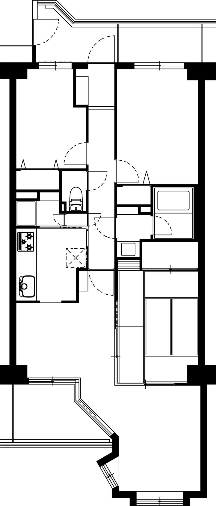 Floor plan. 3LDK, Price 16.5 million yen, Occupied area 71.37 sq m , Balcony area 8.83 sq m indoor floor plan