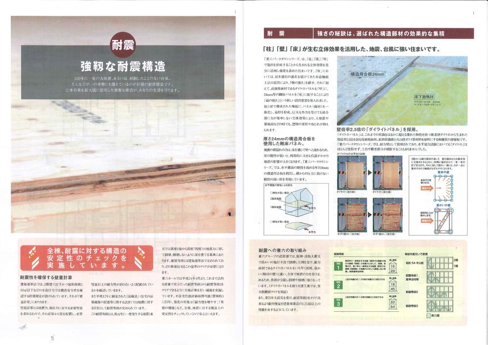 Construction ・ Construction method ・ specification. Strong earthquake-resistant structure ・ Airtight ・ High thermal insulation ・ Standard solar panels mounted compartment there