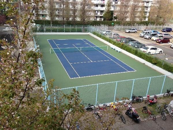 Local appearance photo. Private tennis courts