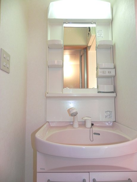 Washroom. Convenient shower dresser that morning Shan also can