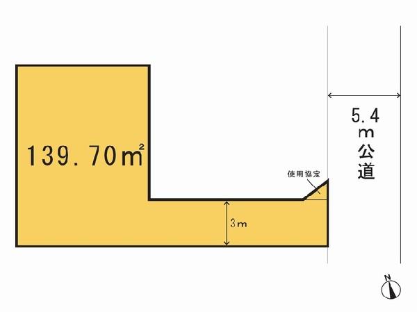 Compartment figure. Land price 39,800,000 yen, If the land area 139.7 sq m drawings and the present situation is different will honor the current state