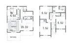 Floor plan. Price 41,800,000 yen, 2LDK+2S, Land area 100.57 sq m , Building area 94.36 sq m