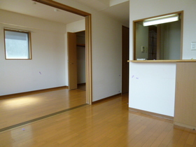 Living and room. You can use widely spread the sliding door