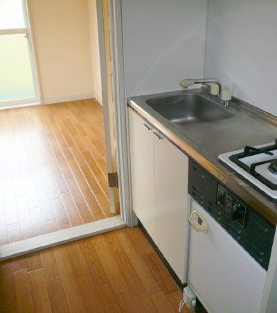 Kitchen. kitchen Mini fridge ・ Gas stove (1-neck)