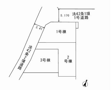 Compartment figure. 30,800,000 yen, 4LDK, Land area 100.06 sq m , Building area 88.69 sq m