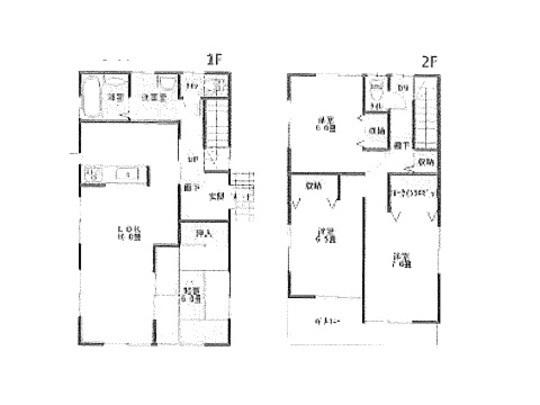 Floor plan. 19.9 million yen, 4LDK, Land area 127.32 sq m , Building area 101.85 sq m floor plan