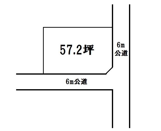 Compartment figure. Land price 13,850,000 yen, Land area 189.42 sq m